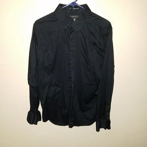 Black dress shirt